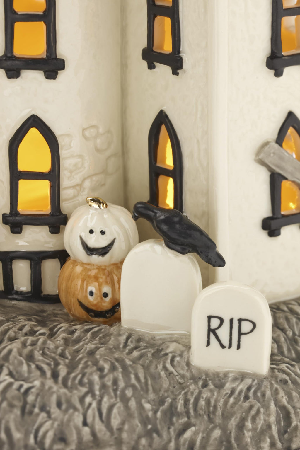 Lenox Vintage Halloween Light-Up Manor Figurine