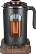 INTASTING Electric Tea Kettle with Infuser, 1℉ Temperature Control, 1 Liter
