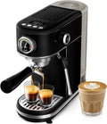 HIBREW H10B Programmable Espresso Machine with LED Display & Pressure Gauge