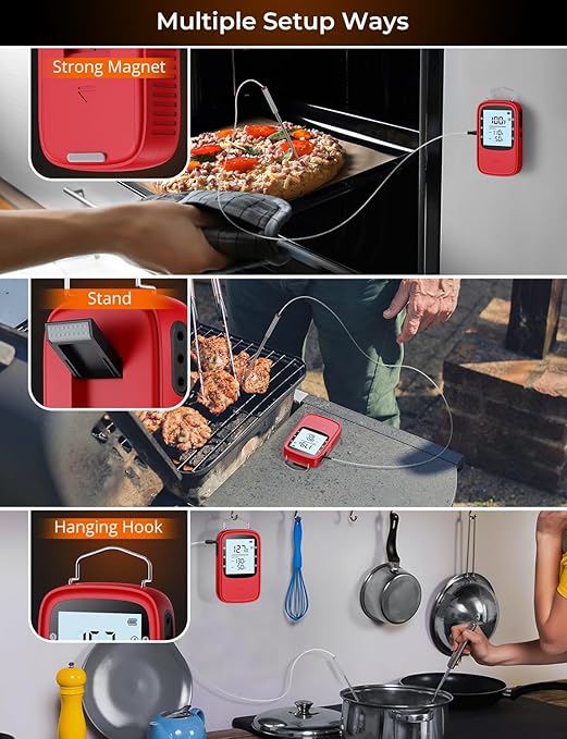 Govee Bluetooth Meat Thermometer Digital with App Alerts and Timer Mode