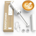 Subminimal NanoFoamer Milk Foamer - Rechargeable Handheld Frother - White