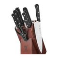 Henckels Solution 10-Pc Knife Set, Razor-Sharp, German Engineered, Brown