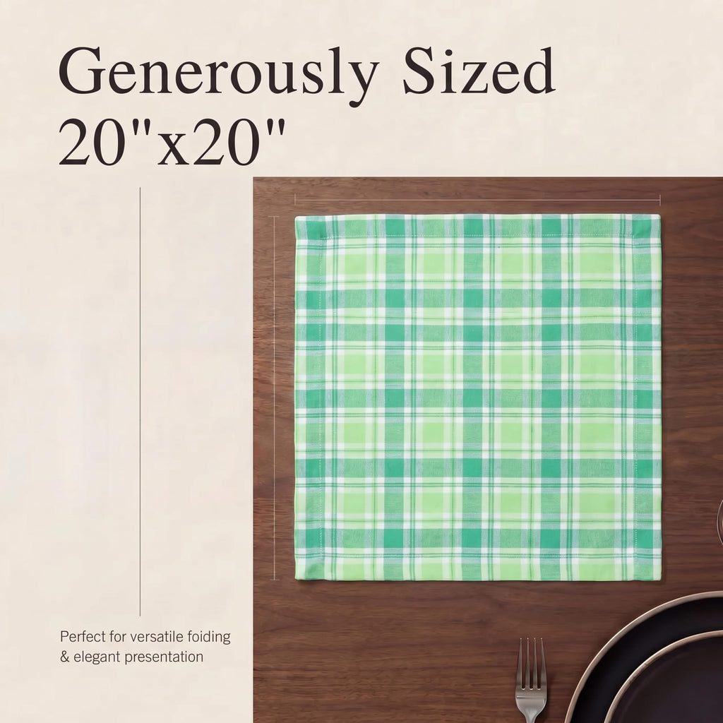 Urban Villa Cloth Napkins Cotton 20x20 (Set of 12) Stpat