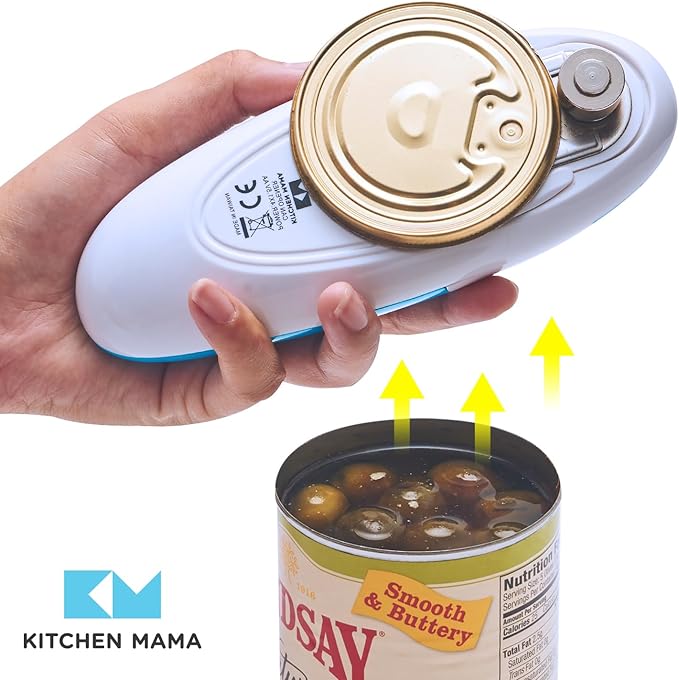Kitchen Mama Auto Electric Can Opener, Sky Blue