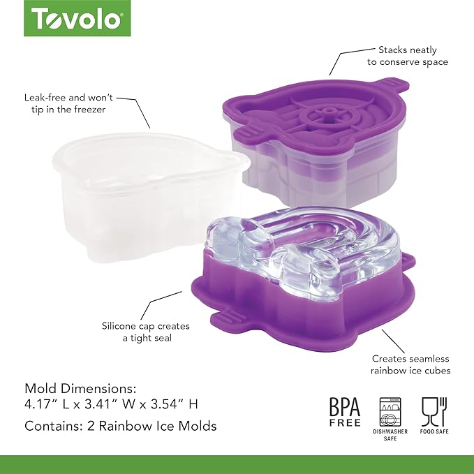 Tovolo, Molds Ice Mold Rainbow Set of 2