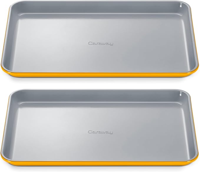 Caraway Non-Stick Ceramic Medium Baking Sheet Duo