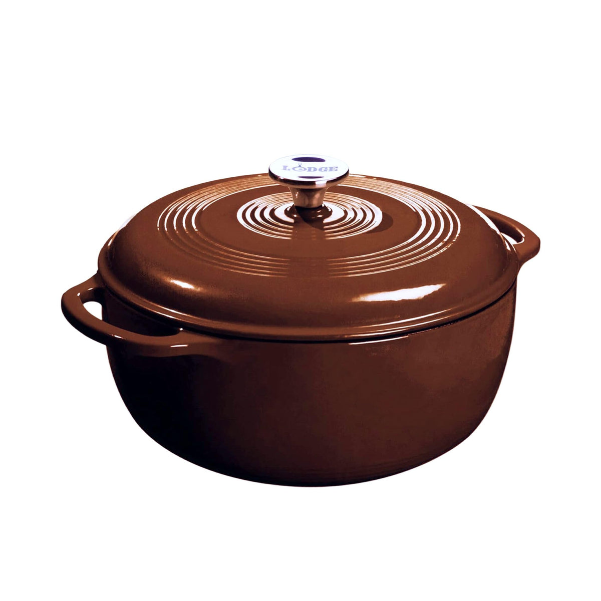 Lodge Essential Enamel Cast Iron Dutch Oven, 6 Quart, Lagoon
