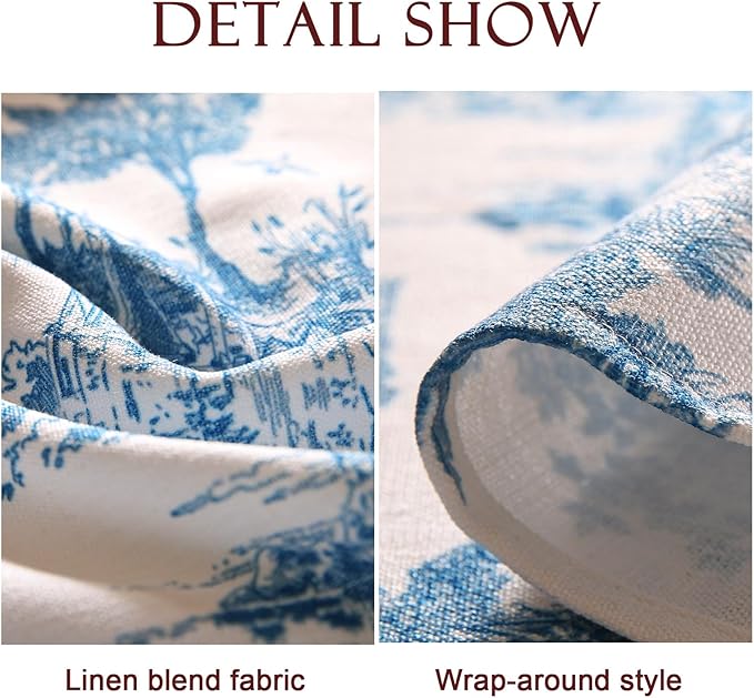 patdrea Elegant French Linen Tablecloth,Square,67"x67"-Lucerne A