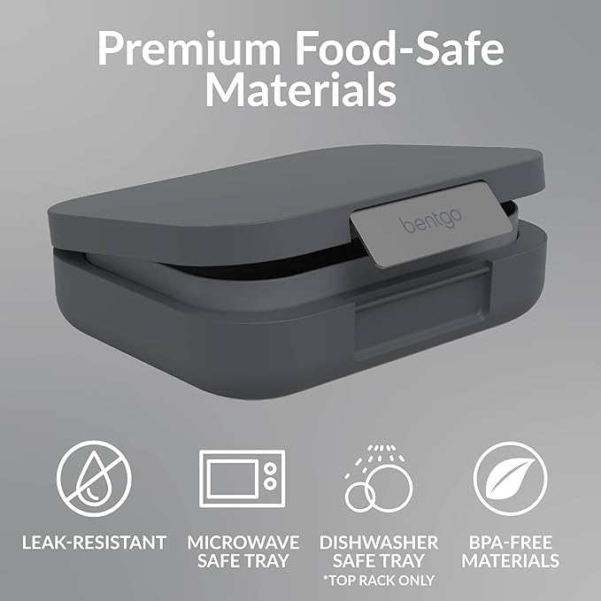Bentgo Modern Adult Bento Lunch Box with 3-4 Compartments