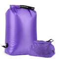 Compression Travel Laundry Bag for Dirty Clothes, Pump-Free Laundry Bag for Suitcase & Dorm, Waterproof Wet Dry Clothes Organizer, Large Capacity Space Saving Travel Bag (1 Pcs)(Purple, M)