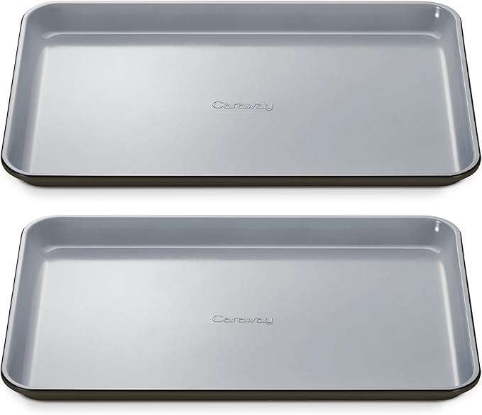 Caraway Non-Stick Ceramic Medium Baking Sheet Duo
