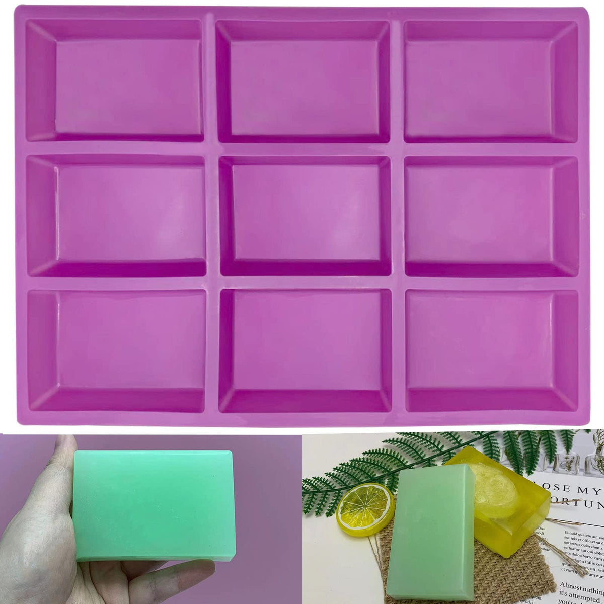 Honeycomb Soap Molds-Silicone Molds for Soap 3D Bee Soap Molds