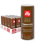 illy Ready To Drink Classico Cold Brew Coffee, 8.45oz, 12 Pack
