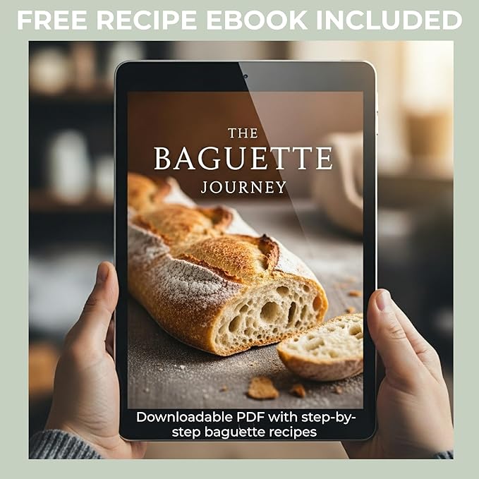 15 Inch Baguette Proofing Basket Set of 2 for Sourdough & French Bread