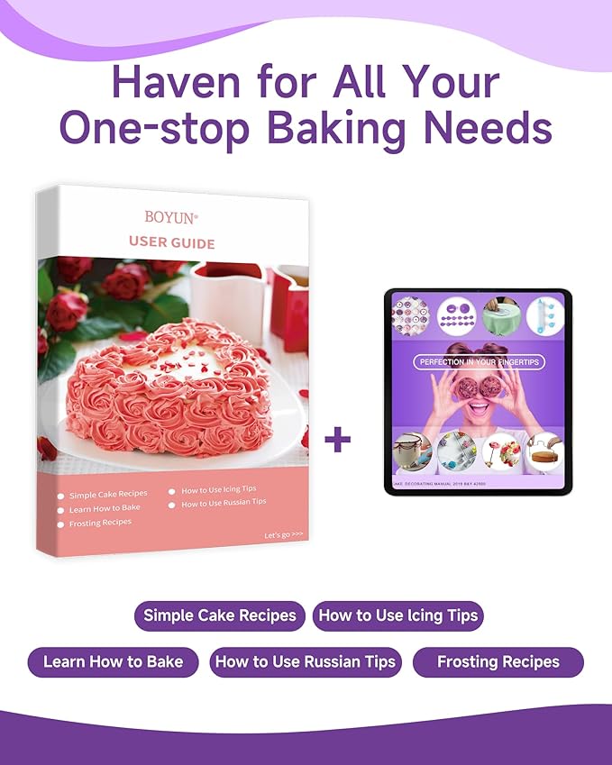 Cake Decorating Supplies Kit for Beginners, Set of 137