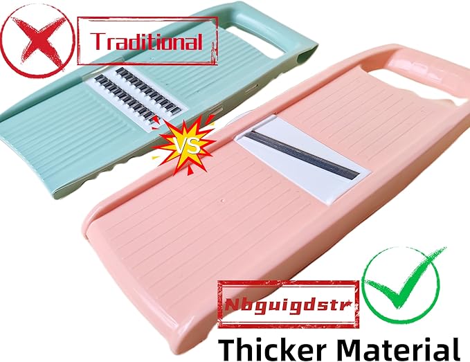 Mandoline Slicer for Kitchen 7-in-1 Mandoline Food Slicer