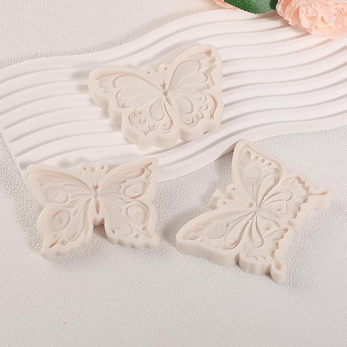 nklbio 1Pcs Butterfly Silicone Mold Chocolate Fondant Molds
