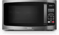 TOSHIBA Microwave Oven, 0.9 Cu.Ft, 900W, Black Stainless Steel