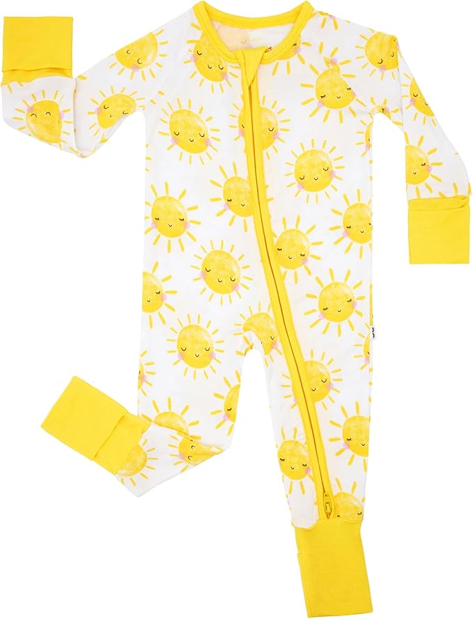 Little Sleepies Baby Pajamas, Sunshine, 18-24M