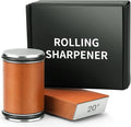 Ailanxin Rolling Knife Sharpener ， Rolling Knife Sharpener Kit Is Suitable For Any Kitchen roller knife sharpener, And The Roller Knife Sharpener Supports Magnetic Tilting At 15 ° And 20 knife