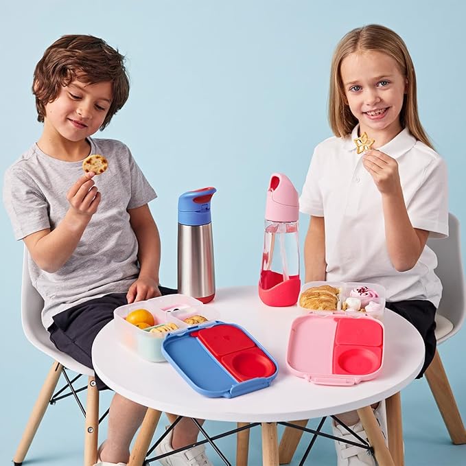 b.box Mini Lunch Box, Snack Containers for Kids, Lunch Box Kids, 4.25 Cup