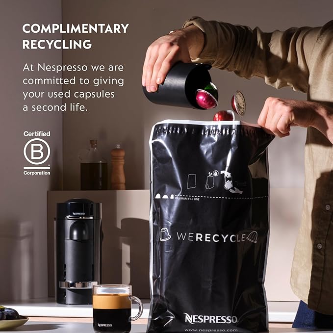 Nespresso Samra Origins Vertuo Pop+ Coffee Machine with Milk Frother