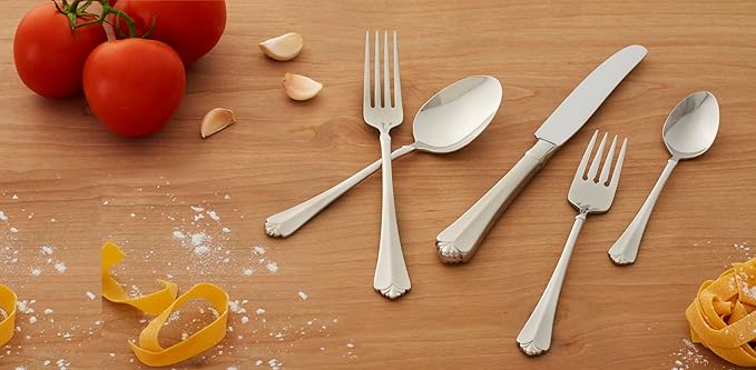 Oneida Juilliard 45-Piece 18/10 Silverware Set for 8, Flatware