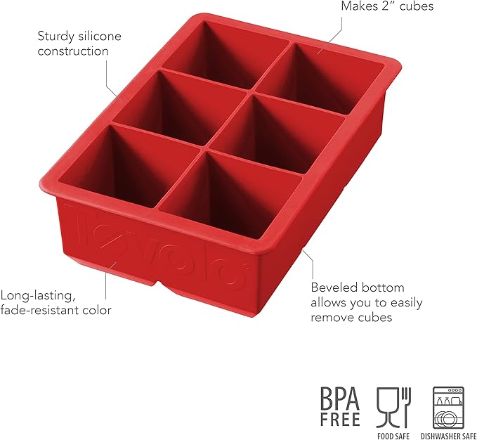 Tovolo, Ice Cube Tray King Candy Apple