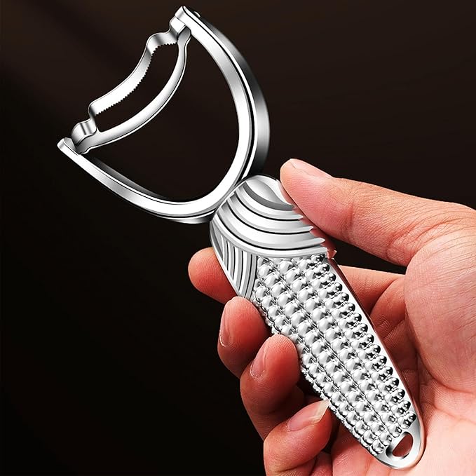 Maxjoy Corn Peeler & Cob Stripper, Stainless Blade for Corn on the Cob