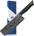 Nakiri Knife 7 Inch, 67-Layer Damascus Steel Kitchen Knife, G10 Handle