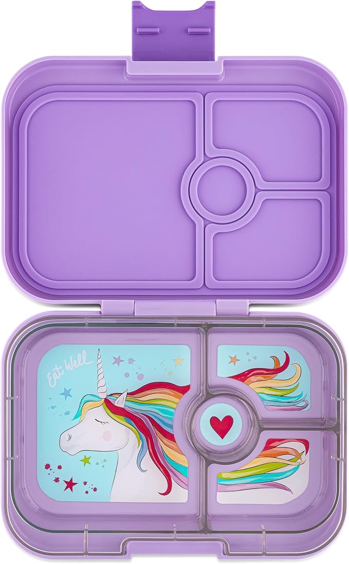Yumbox Panino Leakproof Bento Lunch Box - Lavande Purple Unicorn
