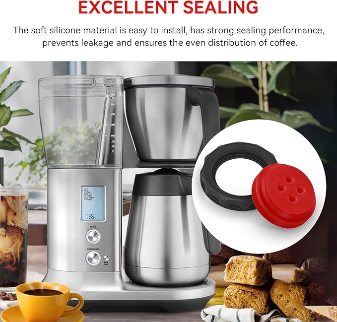 Shower Head Ring and Seal for Breville Coffee Maker BDC450, BDC400, BDC455