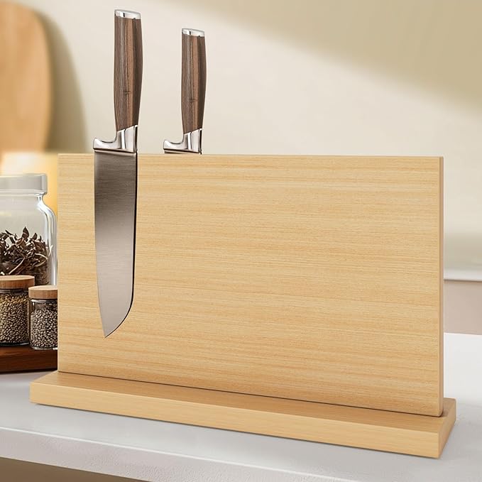 THMINS Large Magnetic Knife Holder, 16 x 9 Inch Magnetic Knife Block