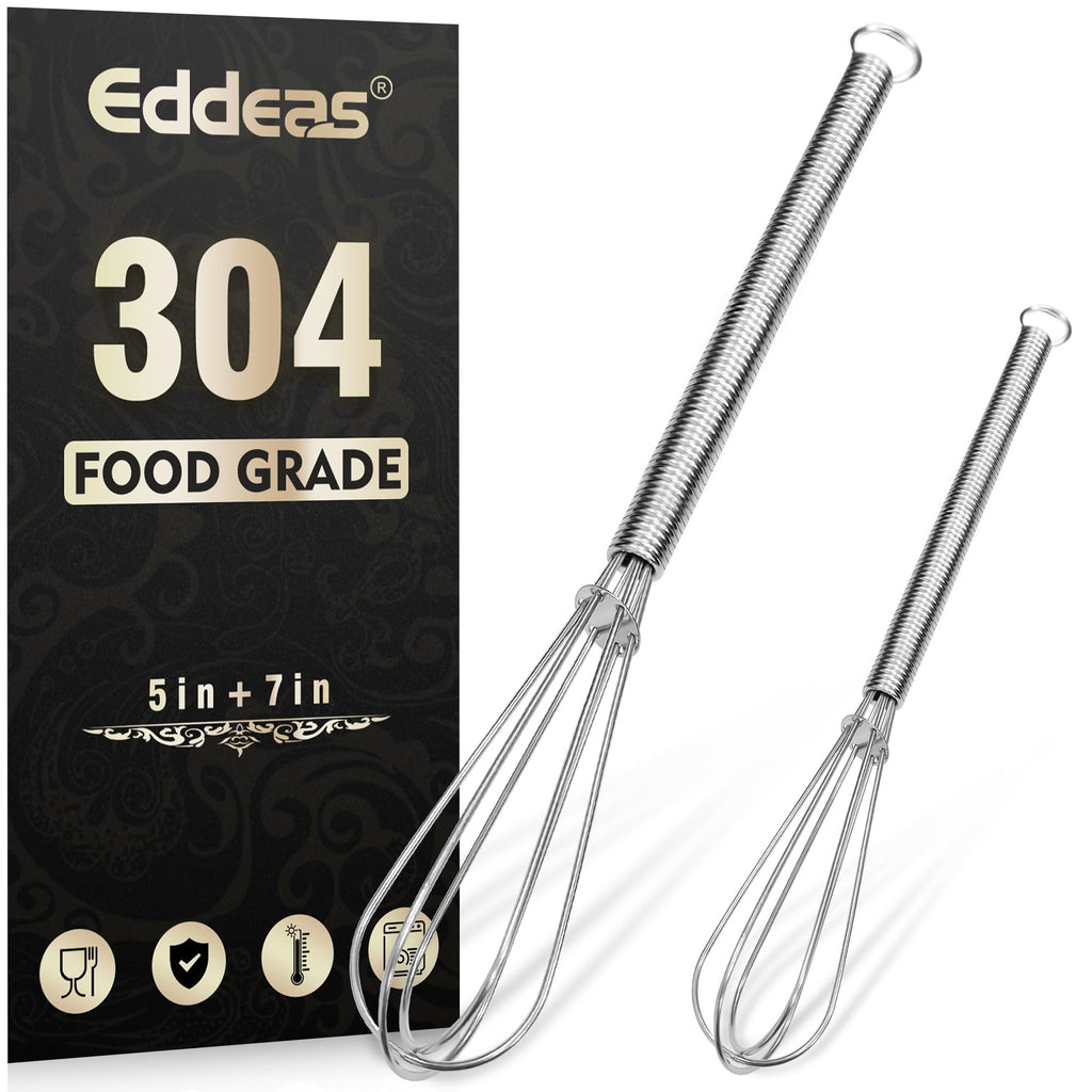 Mini whisks, Small Whisk 304 Stainless steel for Whisking 5",7 inch