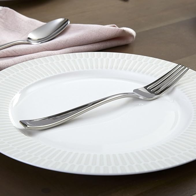 Oneida Moda 75-Piece 18/10 Silverware Set for 12, Flatware