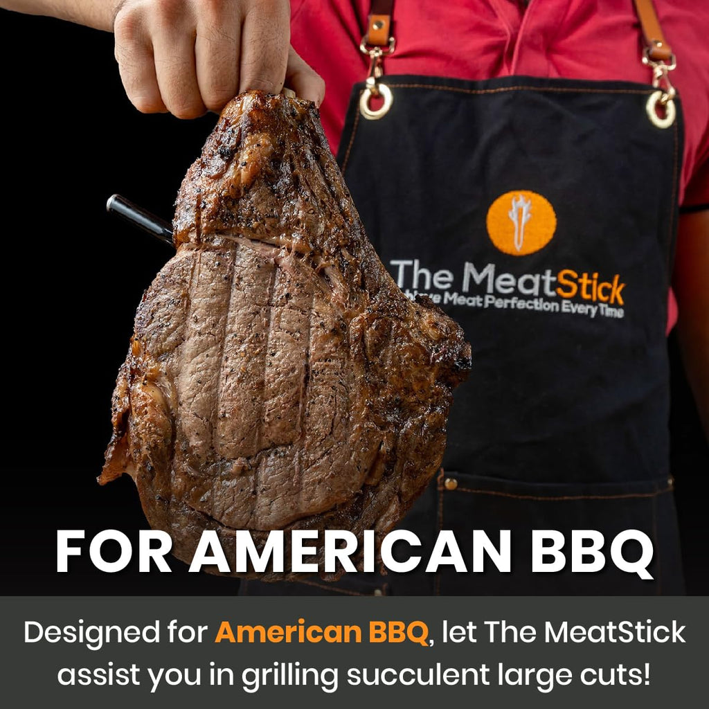 MeatStick X Bluetooth Wireless Meat Probe, 500ft+ Range Grill Thermometer