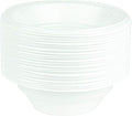 Plasticpro Round Plastic Bowls Microwaveable, Disposable, White, Dinnerware (200, 16 ounce)