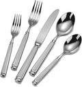 40-Piece Heavy Duty Silverware Set for 8, 18/10 Stainless Steel Forged Flatware Set, Extra Thick Heavy Weight, Ideal for Gift