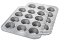 USA Pan Jumbo Texas Muffin Pan, 6 Well, Nonstick & Quick Release Coating, Aluminized Steel