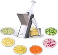 ONCE FOR ALL Safe Mandoline Slicer Kitchen, All in 1 Vegetable Slicer, Gray