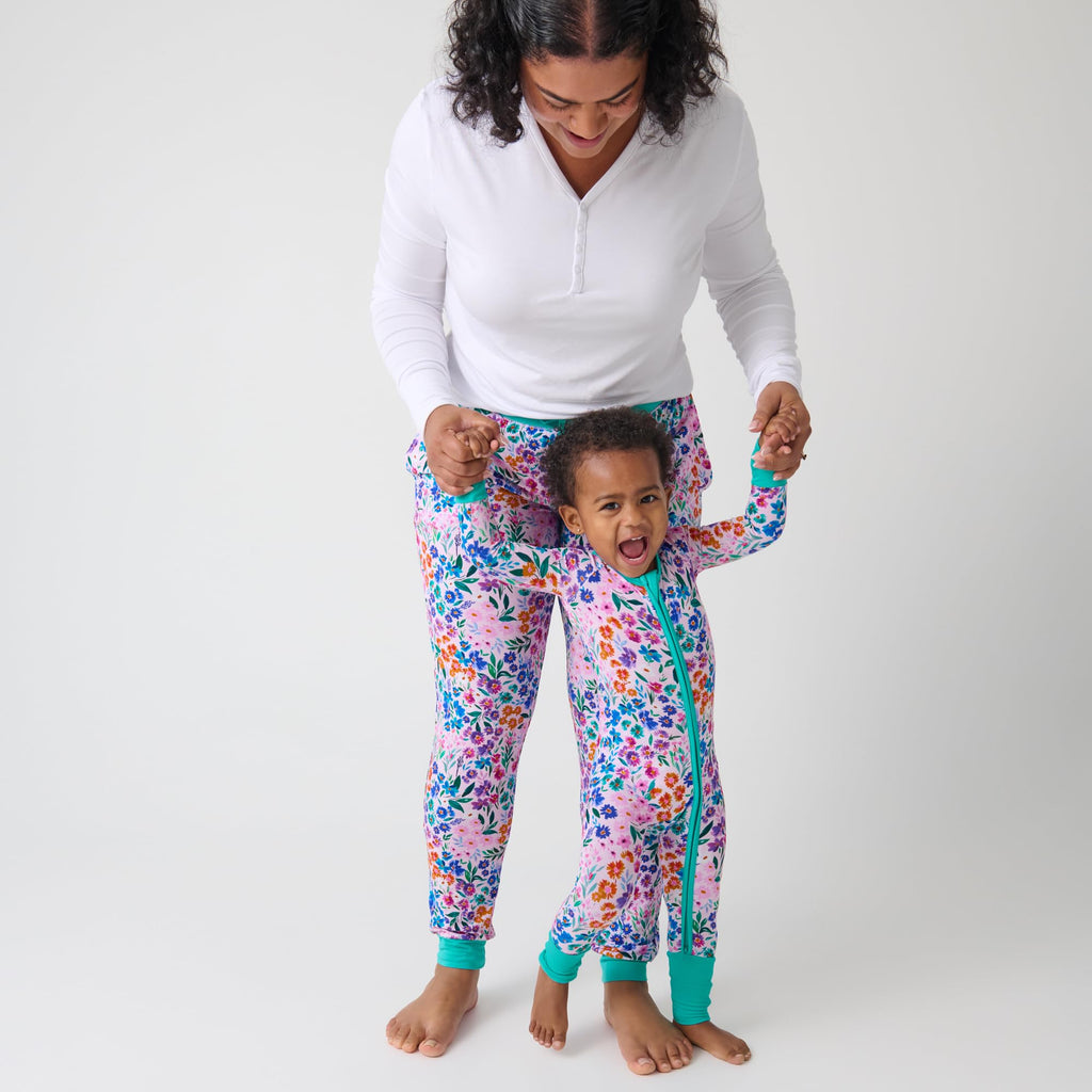 Little Sleepies Baby Pajamas, Sweet Pea, 12-18 months