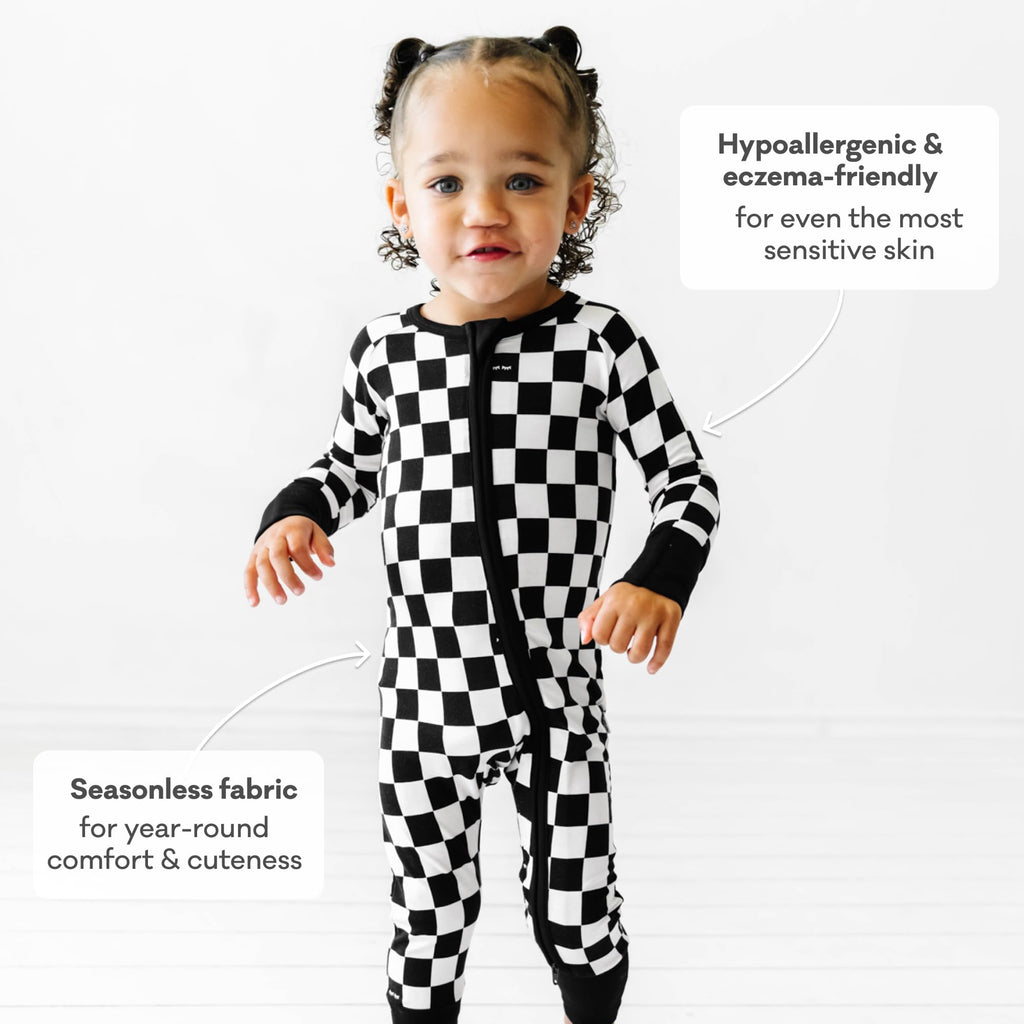 Little Sleepies Baby Pajamas, Cool Checks, 2T
