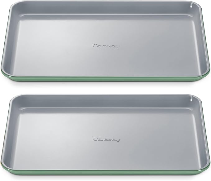 Caraway Non-Stick Ceramic Medium Baking Sheet Duo