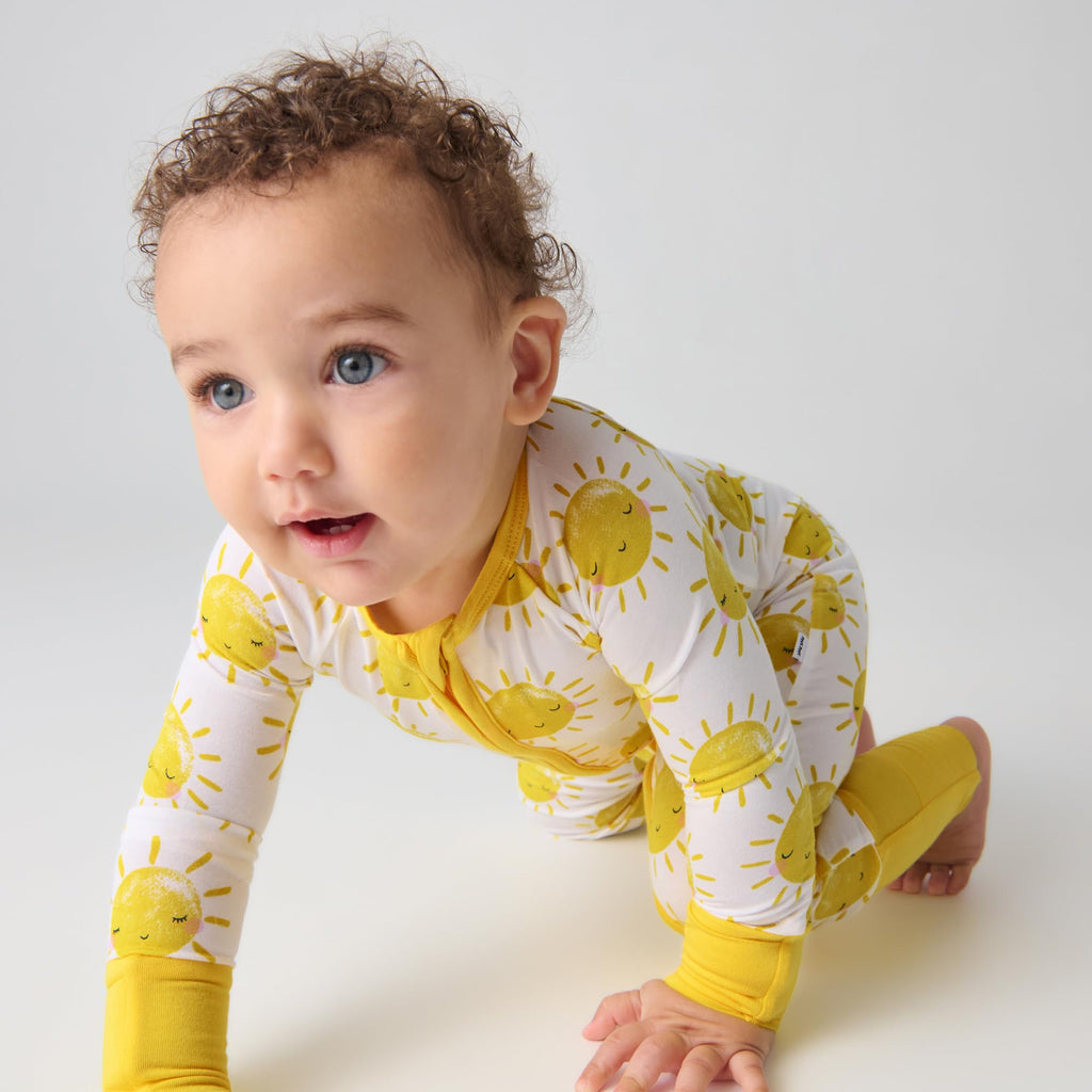 Little Sleepies Baby Pajamas, Sunshine, 3T