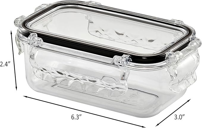 gotman Airtight Food Storage Container with Lid(13.5oz) Leak-Proof Baby Food Box | BPA-Free | Meal Prep | Microwave, Freezer and Dishwasher Safe | Kitchen Fridge Organizer Boxes | Fresher Food