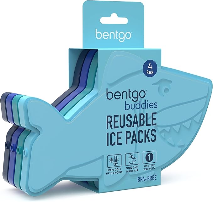 Bentgo Buddies Reusable Ice Packs for Kids