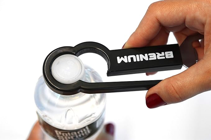 BRENIUM Multifunctional Bottle Opener for Water and Beer, Twist-Off