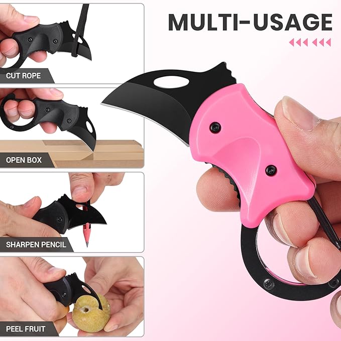 FUNBRO 2 Pack Small Pocket Knife Gifts for Men & Women