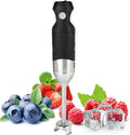 TK Handheld Immersion Blender 220W - 8-Speed, Commercial Grade - 7" Shaft