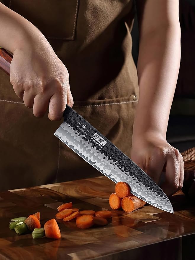 HOSHANHO 5 Pieces Knife Set, Japanese High Carbon Steel Kitchen Knife Sets